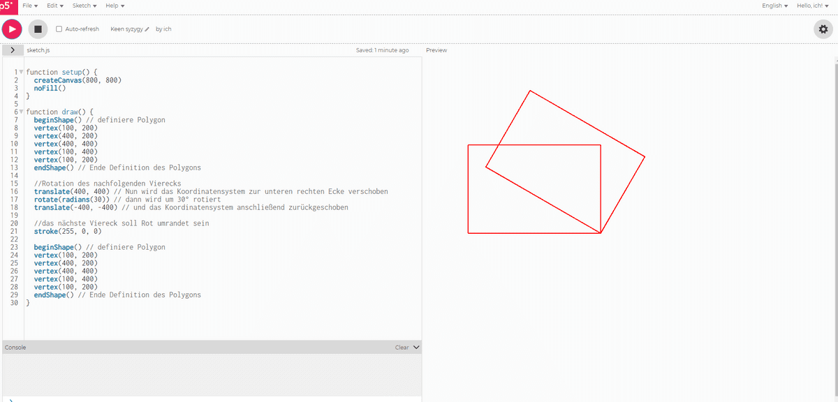 Zum P5 Web Editor KLICKEN